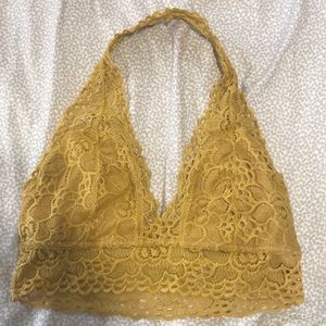 Mustard yellow bralette